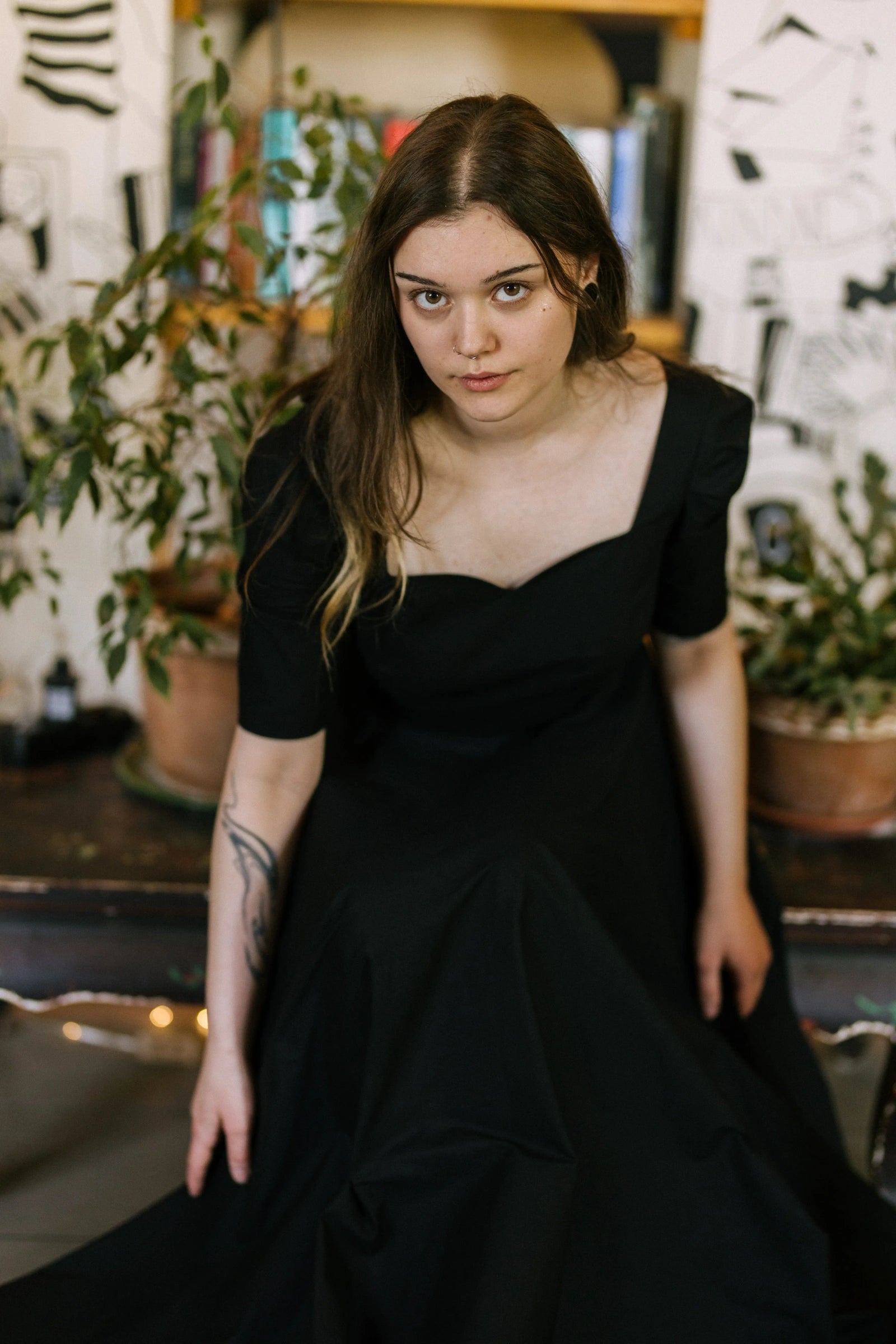 Morticia Dress – Gothic Sweetheart Maxi Dress Morticia Dress – Gothic Sweetheart Maxi Dress